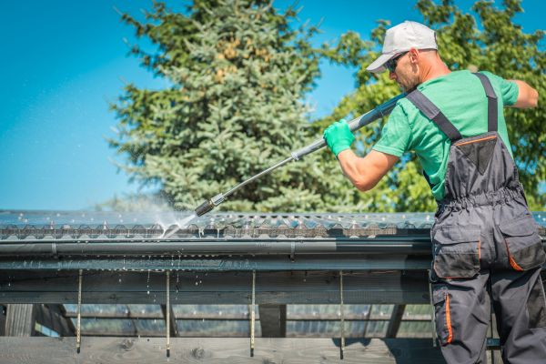 Cost of Gutter Power Washing in College Station