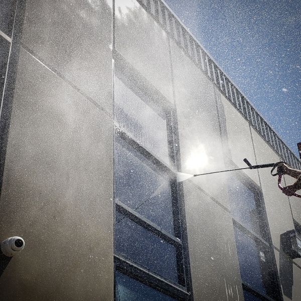 Cost of Exterior Building Washing in College Station