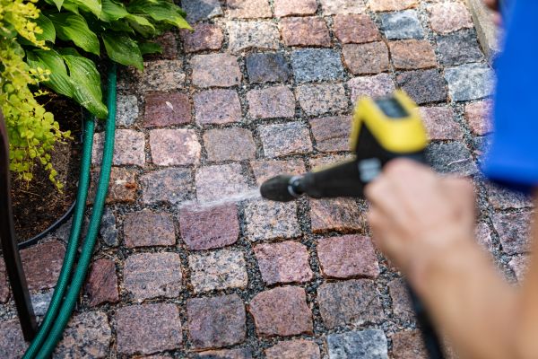 Cost of Paver Sidewalk Cleaning in College Station